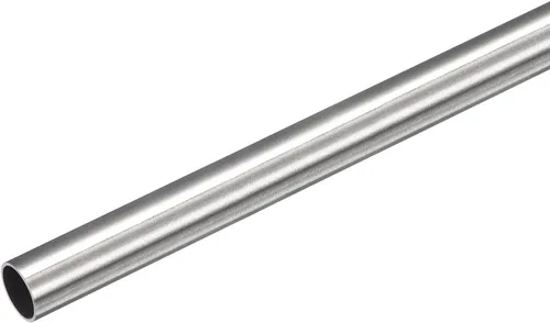 Vista 13 de uxcell Tubo capilar del acero inoxidable 304, tubería gruesa del metal de la longitud de la pared de 820.2 ft m del OD 18.0 ft m x 0.7 ft m
