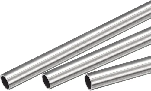 Vista 36 de uxcell Tubo capilar del acero inoxidable 304, tubería gruesa del metal de la longitud de la pared de 820.2 ft m del OD 18.0 ft m x 0.7 ft m
