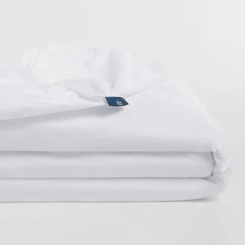 Vista 3 de Serta Power Guard - Funda para colchón, 39 x 75 pulgadas, silencioso, transpirable e impermeable, con cremallera, bolsillo profundo elástico de 18