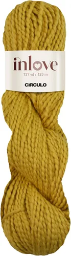 Vista 21 de Circulo Inlove Slim, 100% algodón brasileño, hilo para ganchillo y tejido, hilo suave para bebé, peso DK #3, color 1317, color solar