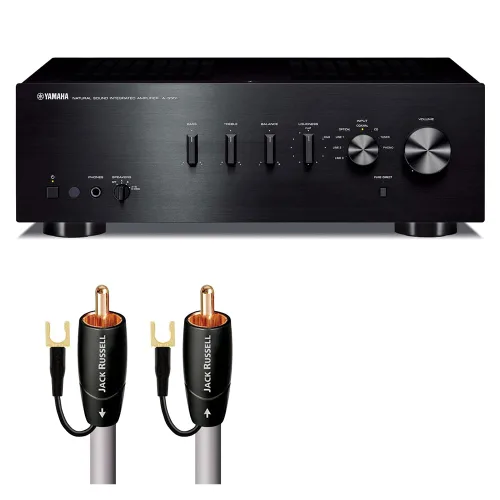 Vista 6 de YAMAHA A-S801SL Amplificador estéreo integrado de sonido natural (plata)