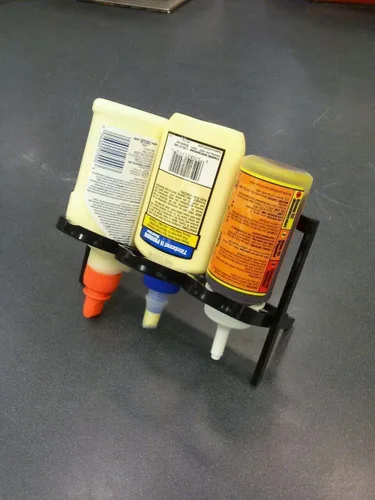 Vista 4 de Organizador de condimentos - Soporte para botellas al revés