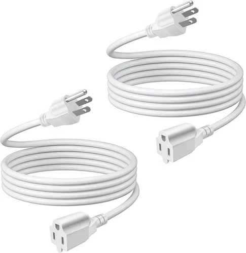 Vista 8 de TNP - Tira de cable de extensión de alimentación universal (3 pies), cable