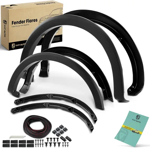 Vista 20 de YHTAUTO Juego de 4 guardabarros estilo fábrica OE para Ford F-150 Fleetside 2004-2008 (no compatible con los modelos Heritage), Lincoln Mark LT