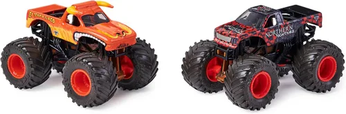 Vista 2 de Monster Jam El Toro Loco vs Northern Nightmare - Camiones que cambian