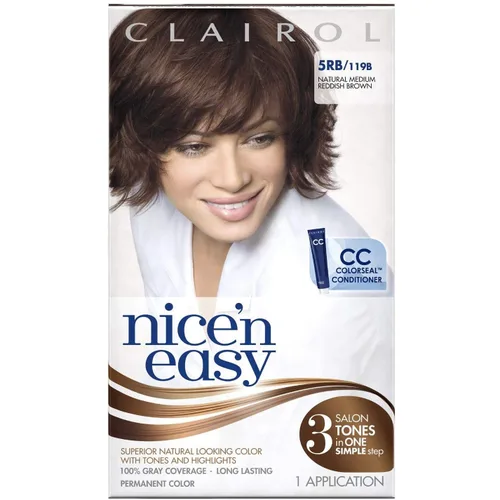Vista 4 de Clairol Nice 'n Easy Color de cabello, Marrón Mocha Claro (6W)