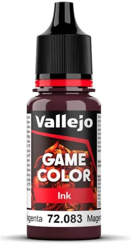 Vista 4 de Vallejo - Tinta de color de juego Negro 0.6 fl oz. (0.60 fl oz.) Genera efectos de sombreado y lavado Acabado satinado
