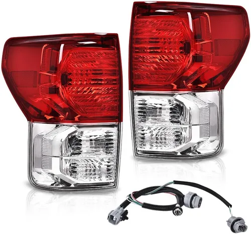 Vista 27 de G-PLUS Juego de luces traseras con bombilla, compatible con Chevy GMC C/K 1500 2500 3500, se ajusta a Chevy Silverado 1988-1999, se ajusta a Chevy
