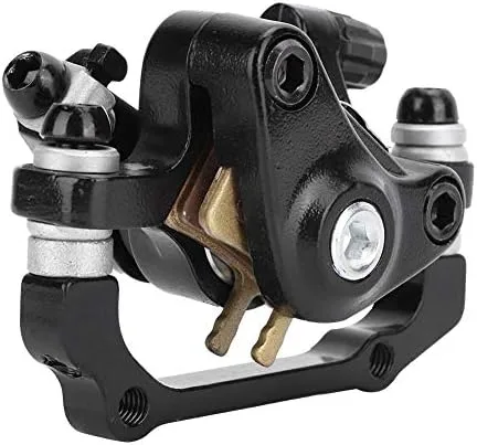 Vista 8 de Vbest life Freno de disco, pinzas de freno de disco mecánicas delanteras y traseras universales para bicicleta eléctrica (trasera (F180 R160))