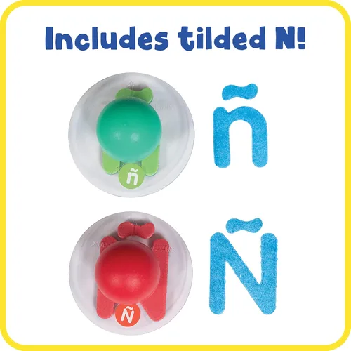 Vista 6 de READY 2 LEARN Sellos gigantes, alfabeto, mayúsculas y minúsculas, juego de 56 sellos de espuma fáciles de sostener para niños, sellos de arte