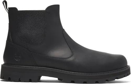 Vista 6 de Timberland Britton Road Mid Chelsea negro grano entero