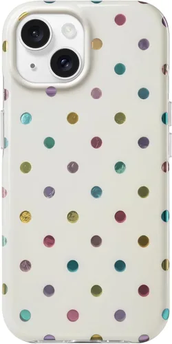 Vista 94 de Hython Funda para iPhone Air, diseño estético de lunares lindos, funda simple de 6.5 pulgadas, delgada, antiarañazos, parachoques de TPU suave, a