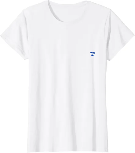 Vista 20 de Camiseta Simple Love El Salvadoreño con diseño de corazón en El Salvador
