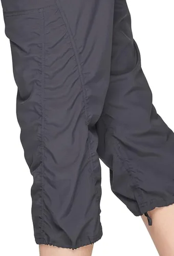 Vista 5 de RBX Active - Pantalón capri de cuerpo ligero y tejido elástico con cordón, moda para la mujer