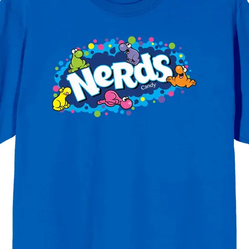 Vista 2 de Nerds Candy Logo - Camiseta de manga corta con cuello redondo para hombre