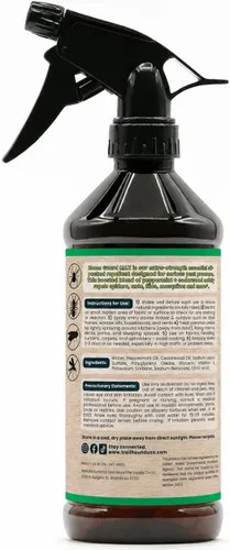 Vista 9 de Home Guard MAX - Aerosol para el control de insectos y plagas de menta, espray de aceite de menta natural para insectos, aerosol de araña a base