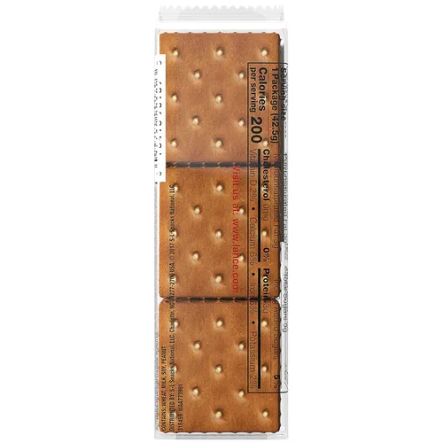 Vista 2 de Lance Whole Grain Cheddar Cheese Crackers - 3 Boxes of 8 Individual Packs by Lance