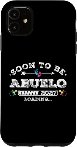 Vista 8 de Soon to Be Abuelo 2027 Loading for Pregnancy Announcement Case for iPhone 17