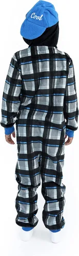 Vista 7 de Sleep On It Pijama para niños Conjunto de pijama con capucha de forro polar para dormir