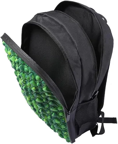 Vista 6 de Mochila de burbujas grandes de 16 pulgadas, mochila escolar casual para adolescentes, Camouflaje