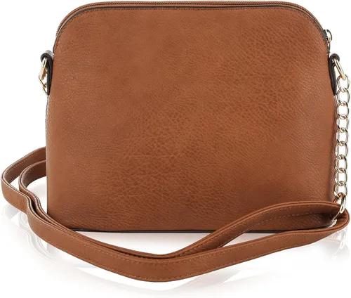 Vista 5 de MKF Crossbody Bag for Women PU Leather Pocketbook Handbag Multi Pocket Messenger Purse, Shoulder Crossover