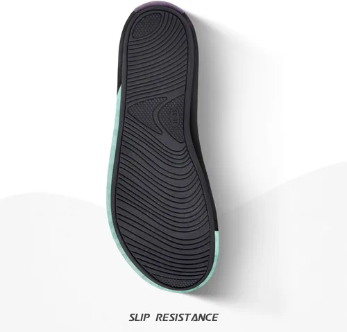 Vista 4 de SAYOLA - Zapatos acuáticos para natación, playa, piscina, yoga y surf, con secado rápido, sensación descalza y estilo calcetín (SB001)