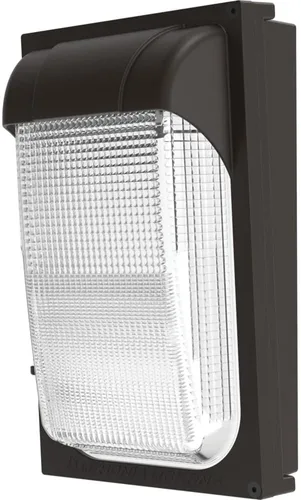 Vista 13 de Lithonia Lighting Mini Lámpara LED de Pared de 7.5", Luminaria Exterior, Luz de Pared para Edificios, Sensor de Anochecer a Amanecer, Blanco Frío 2