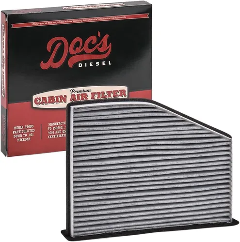 Vista 11 de Doc's Diesel Filtro de aire de cabina, se adapta a 6.7L Powerstroke Ford F