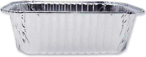 Vista 3 de Paquete de 100 moldes para hornear pan de primera calidad, de 1 libra, mini 6 x 3.7 x 2 pulgadas, extra resistentes, desechables, de papel