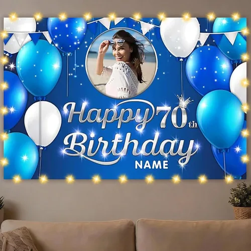 Vista 34 de Dicodes Decoraciones de cumpleaños de unicornio personalizadas para niñas, pancarta de cumpleaños de unicornio, decoración de cumpleaños de princesa