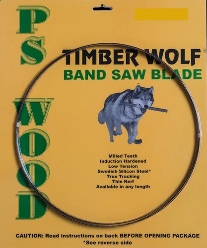 Vista 3 de Timber Wolf - Hoja de sierra de banda de 72 x 1/2 x 10 tpi, se adapta a Shopsmith, Magna de 11 pulgadas + más