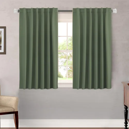 Vista 188 de H.VERSAILTEX Cortinas Opacas con Aislamiento Térmico, Paneles de Tratamiento de Ventanas que Oscurecen la Habitación, Cortinas Opacas para Sala