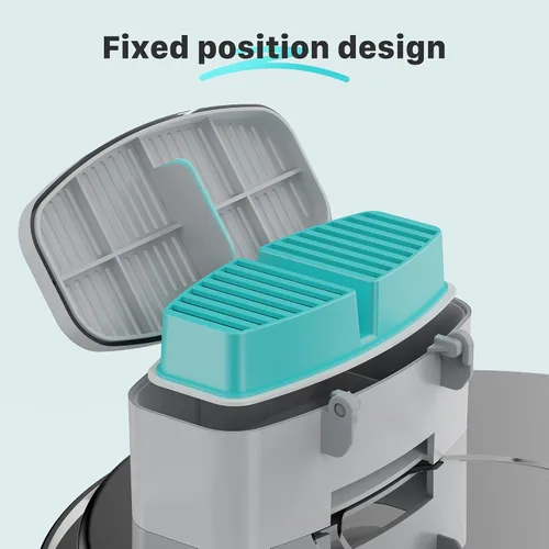 Vista 6 de FOFNON Filtros de fuente de agua para gatos: 12 filtros de repuesto para fuente de agua para mascotas FOFNON - Juego de 3 meses de filtro de fuentes