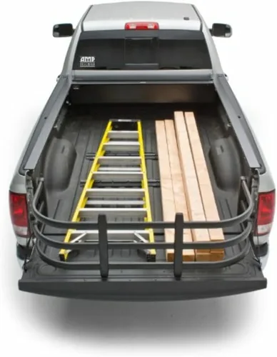 Vista 4 de AMP Research 74814-01A BedXTender HD MAX extendedor para caja de camionetas, negro