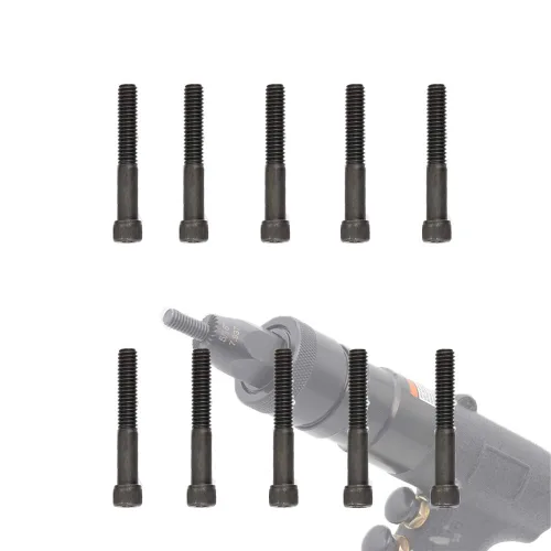 Vista 13 de Mandril de repuesto 3/8, mandril de punta de pistola de tuerca de remache, 5 piezas para pistola neumática de tuerca de remache