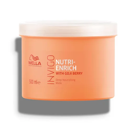 Vista 12 de Wella Professionals Invigo Nutri-Enrich Mascarilla Nutritiva e Hidratante Profunda Para Cabello Seco Dañado oz
