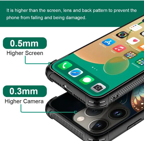 Vista 206 de Funda compatible con iPhone 8, a prueba de golpes, antiarañazos, bandera de ciervos de cola blanca de grano de madera estadounidense