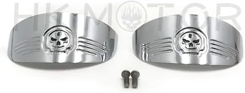 Vista 8 de HONGK - Viseras de señal de giro compatibles con Harley 86-92 FXRT/86-90 FLST/88-17 FLSTC/94-17 FLHR [B07MF8W714]
