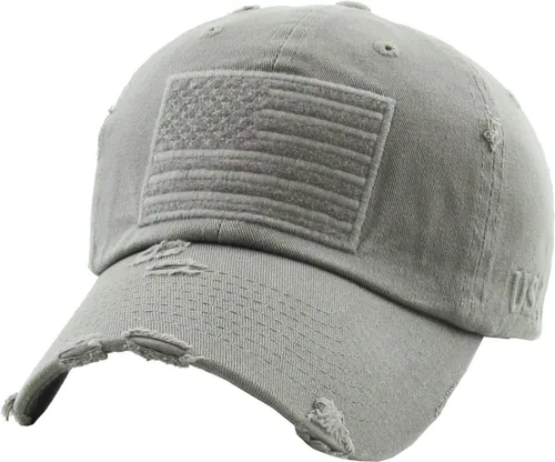 Vista 299 de KBETHOS Tactical Operator Collection USA Fishing Mesh Ballcap Flag Patch America Outdoors Trucker Baseball Cap
