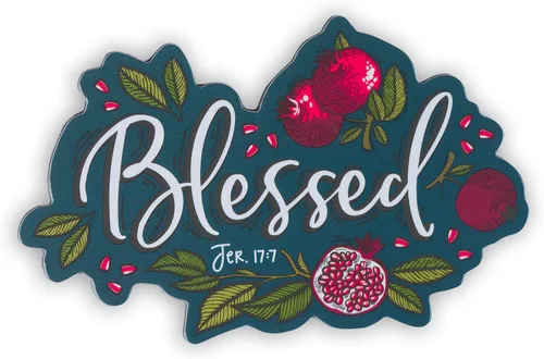 Vista 24 de Christian Art Gifts Imán inspirador de escritura para refrigerador para hombres y mujeres con versículo bíblico: Dios está conmigo, diseño de escena