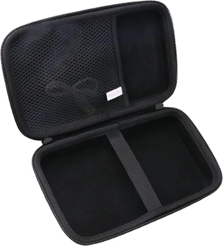 Vista 6 de Estuche rígido de EVA dedicado para ZOWEETEK Mini amplificador de voz portátil con funda de micrófono con cable.