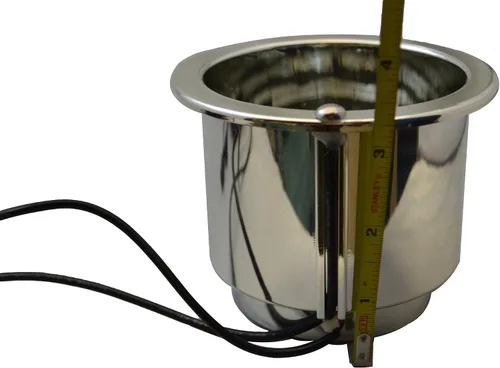 Vista 4 de FR Portavasos Sensor Táctil Azul LED Cromo Copa Master Cup, LCH 1M T