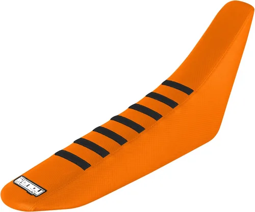 Vista 5 de Enjoy Mfg Funda de asiento compatible con KTM SX85 SX 85 2006-2012 - All Black/Black Ribs #89