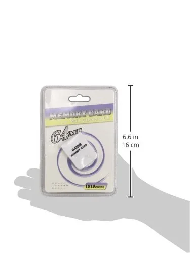 Vista 3 de Memory Card for Wii Console 64 MB 1019 Blocks