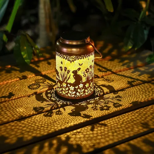 Vista 8 de Regalos para el Día del Padre, faroles solares para exteriores, impermeables, decoración de jardín, regalos de cumpleaños para mujeres, hombres