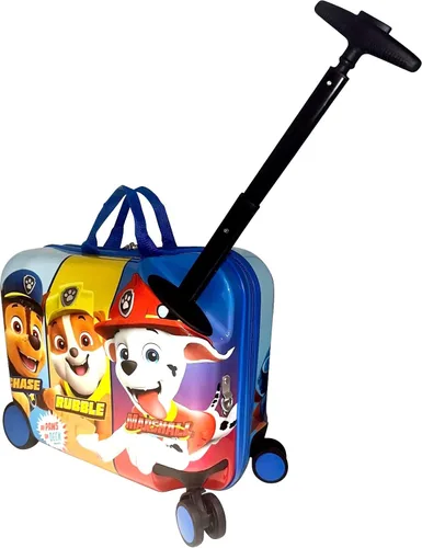 Vista 5 de Fast Forward Maleta de 18 "para niñosequipaje de mano con ruedas para niños pequeños de remolque, Varios colores, Paw Patrol