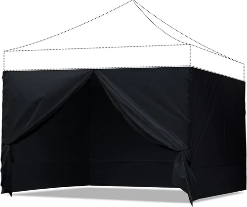 Vista 10 de ABCCANOPY Pared lateral 10x10, azul (solo 4 paredes, NO incluye marco y parte superior)