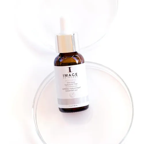 Vista 4 de IMAGE Skincare, AGELESS Total Pure Hyaluronic 6 Filler, suero de hidratación facial, aspecto de líneas finas y apariencia suave de arrugas, 1 onza
