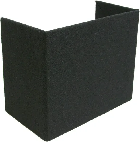 Vista 4 de American Sound Connection (8) Iluminación DJ Universal Slimpar 38 56 64 Can Luz LED Uplighting Negro Shield Cover