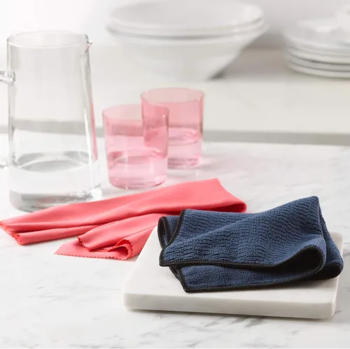 Vista 3 de E-Cloth Kit de limpieza de granito y piedra, paño de limpieza de microfibra premium, limpiador y esmalte ideal para encimeras de granito, mármol